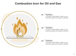 Fuel And Gasoline Combustion Icon Ppt
