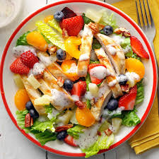strawberry poppyseed salad with en