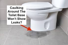should you caulk around a toilet