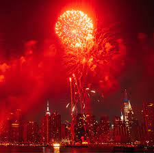 July Fireworks in New York ...