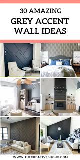 30 Mind Blowing Grey Accent Walls Ideas