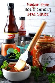 sugar free hot and smoky barbeque sauce
