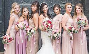 get a cohesive wedding party look wed kc
