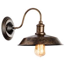Vintage Wall Light Gladfresit Retro Village Fixture Industrial Barn Light Oil Rubbed Bronze Wall Sconce Lamp