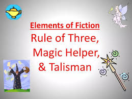 fiction rule of three magic helper