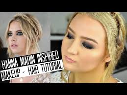 hanna marin inspired hair makeup