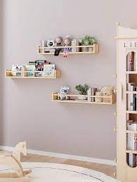 Solid Wood Wall Mounted Shelves