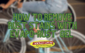 how to remove rust stains with evapo