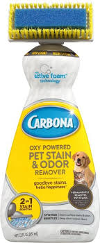 carbona oxy powered dog cat stain