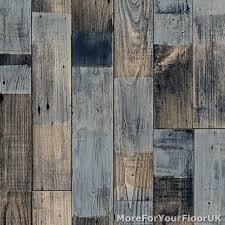 vinyl flooring reclaimed grey blue wood