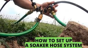 a soaker hose system