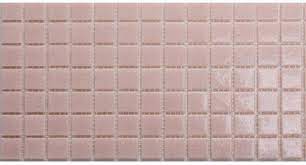 Pink Glass Mosaic Wall Tiles