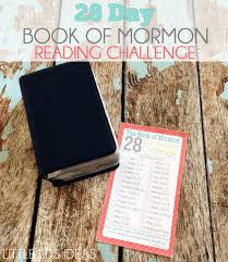 28 Day Book Of Mormon Challenge Little Lds Ideas