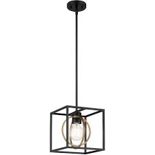 black pendant convertible ceiling light