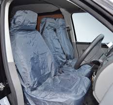 Double Seat Cover Set Dark Grey A7
