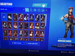 Sell accounts with valid mail the price may not be accurate! Selling Renegade Raider Ps4 Account Fortniteaccounts