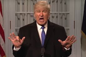 Donald trump (alec baldwin) and hillary clinton (kate mckinnon) face off in the first presidential president donald trump and alec baldwin engaged in a twitter feud friday morning after the. Baldwin Blasts Trump S S N L Tweet As Threat To My Safety And That Of My Family Vanity Fair