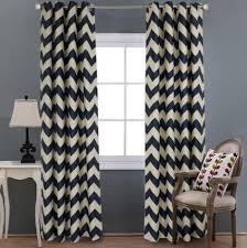 Black and white chevron curtains. Black And White Modern Chevron Curtains And Drapes Geometric Zigzag Window Treatments Striped Curtains Curtains Living Room Cool Curtains