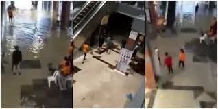 drama as port harcourt mall gets