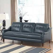 kingston top grain leather sofa