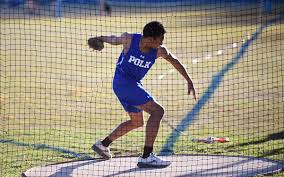 rhein wins discus to pace polk middle
