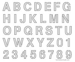 Before we want to have our own 3 inch letter stencils, we need to know steps on how to diy letter stencils. Letter Stencils Printable Alphabet Font Templates Patterns Diy Projects Patterns Monograms Designs Templates