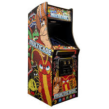 arcade clic 80s video game cabinet
