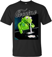 Shop enjoy cocaine kermit frog poster with confident. Download Kermit Cocaine Shirt Hoodie Tank Top Kermit The Frog Doing Drugs Full Size Png Image Pngkit