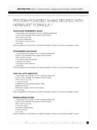 protein powered shake recipes with