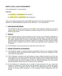 Repayment Contract Template Repayment Agreement Template Payment