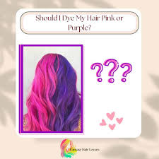 should i dye my hair pink or purple