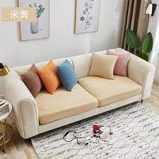 Solid Color Sofa Cover Seat