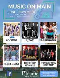 2019 marks music on main's 13th year! Music On Main City Of Monroe Nc Community Things To Do Calendar Of Events