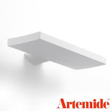artemide surf 2x55w applique wall lamp