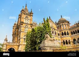 Chhatrapati Shivaji Maharaj Terminus in Mumbai, formerly known as Victoria  Terminus is a historic railway station and a UNESCO World Heritage Site  Stock Photo - Alamy