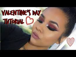 valentine s day makeup tutorial 2016