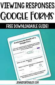 With google forms, you not only get to add a form to your site f. Viewing Responses In Google Forms Teaching With Jennifer Findley