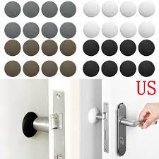 12 Rubber Self Adhesive Door Knob Guard