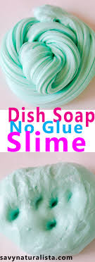 So if you are ready you can follow the step by step instructions or watch the video tutorial to learn how to make the coolest diy slime ! Make This Easy No Glue Dish Soap Slime With Only Three Ingrediants And No Borax Dish Soap Slime Crafts For Kids Soap Slime