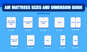 air mattress sizes and dimensions guide