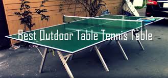 A concrete ping pong table may be more difficult to build, and it will take more time, though it certainly is more rewarding. Best Outdoor Ping Pong Table Reviews Updated Table Tennis Earth