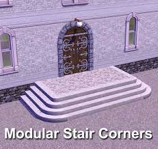 Mod The Sims Modular Stairs Corners