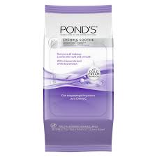 pond s evening soothe makeup remover