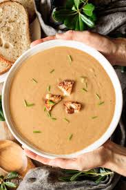 creamy roasted cauliflower soup savor