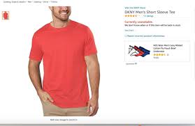 dkny men s short sleeve tee shirt