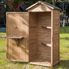 Wooden Storage Sheds Fir Wood Lockers
