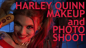 harley quinn and joker makeup and photo