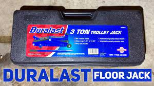 duralast 3 ton trolley floor jack with