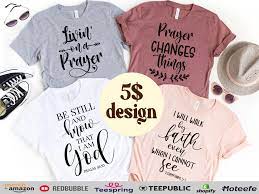 do typography christian t shirt design