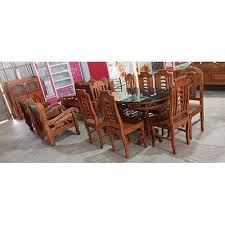 Dining Table With Glass Top 6 Chairs